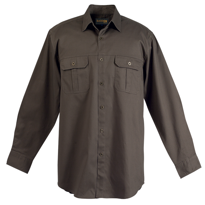 Longsleeve Bush Shirt Mens