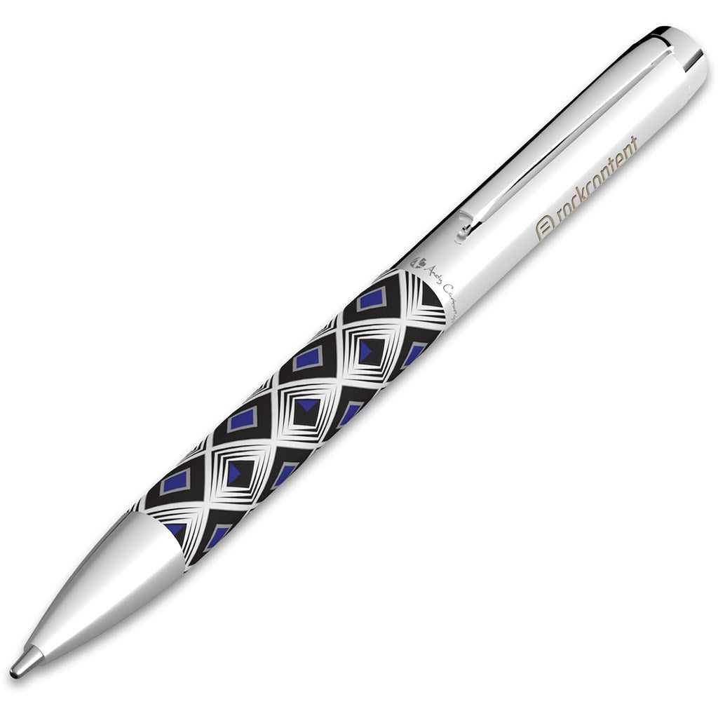 Andy Cartwright Geo Ball Pen BLUE