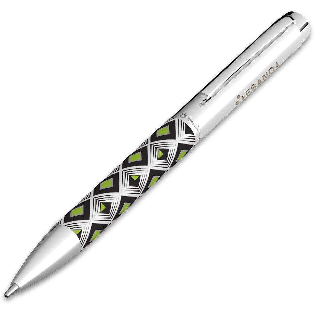 Andy Cartwright Geo Ball Pen LIME