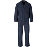 Vintage 100% Cotton Denim Conti Suit DARK BLUE