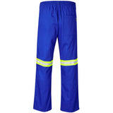 Site Premium Polycotton Pants - Reflective Legs - Yellow Tape