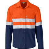 Access Vented Two-Tone Reflective Work Shirt ORANGE