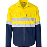 Access Vented Two-Tone Reflective Work Shirt YELLOW