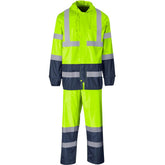 Torrent Two-Tone Hi-Viz Ref Polyester/PVC Rainsuit - Lime LIME