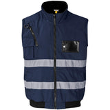 Techno Padded Hi-Viz Reflective Bunny Jacket