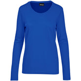 Ladies Long Sleeve All Star T-Shirt ROYAL BLUE