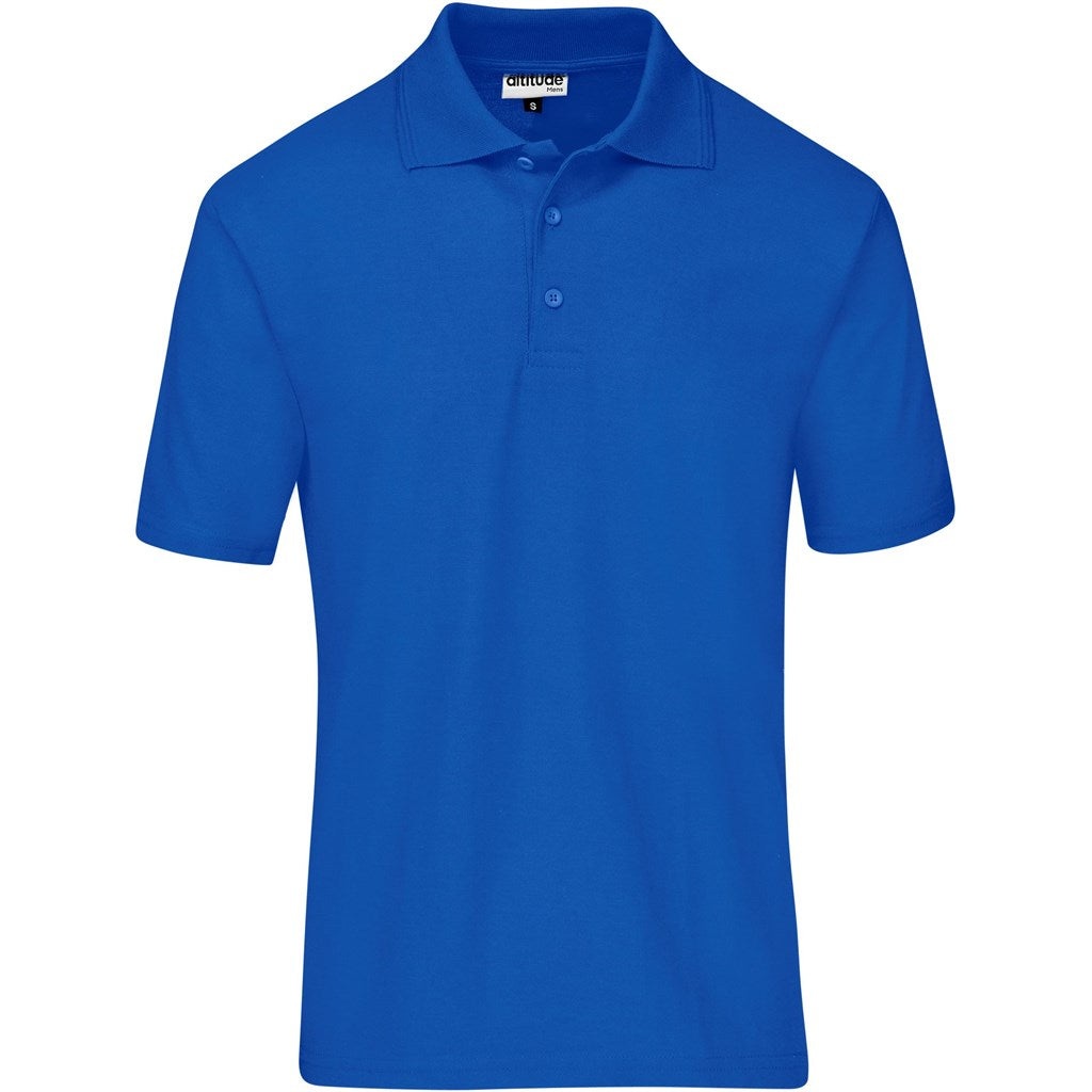 Kids Basic Pique Golf Shirt ROYAL BLUE