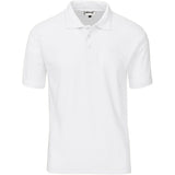 Kids Basic Pique Golf Shirt WHITE