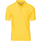 Kids Basic Pique Golf Shirt YELLOW
