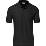 Mens Basic Pique Golf Shirt BLACK