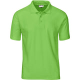 Mens Basic Pique Golf Shirt LIME