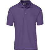 Mens Basic Pique Golf Shirt PURPLE