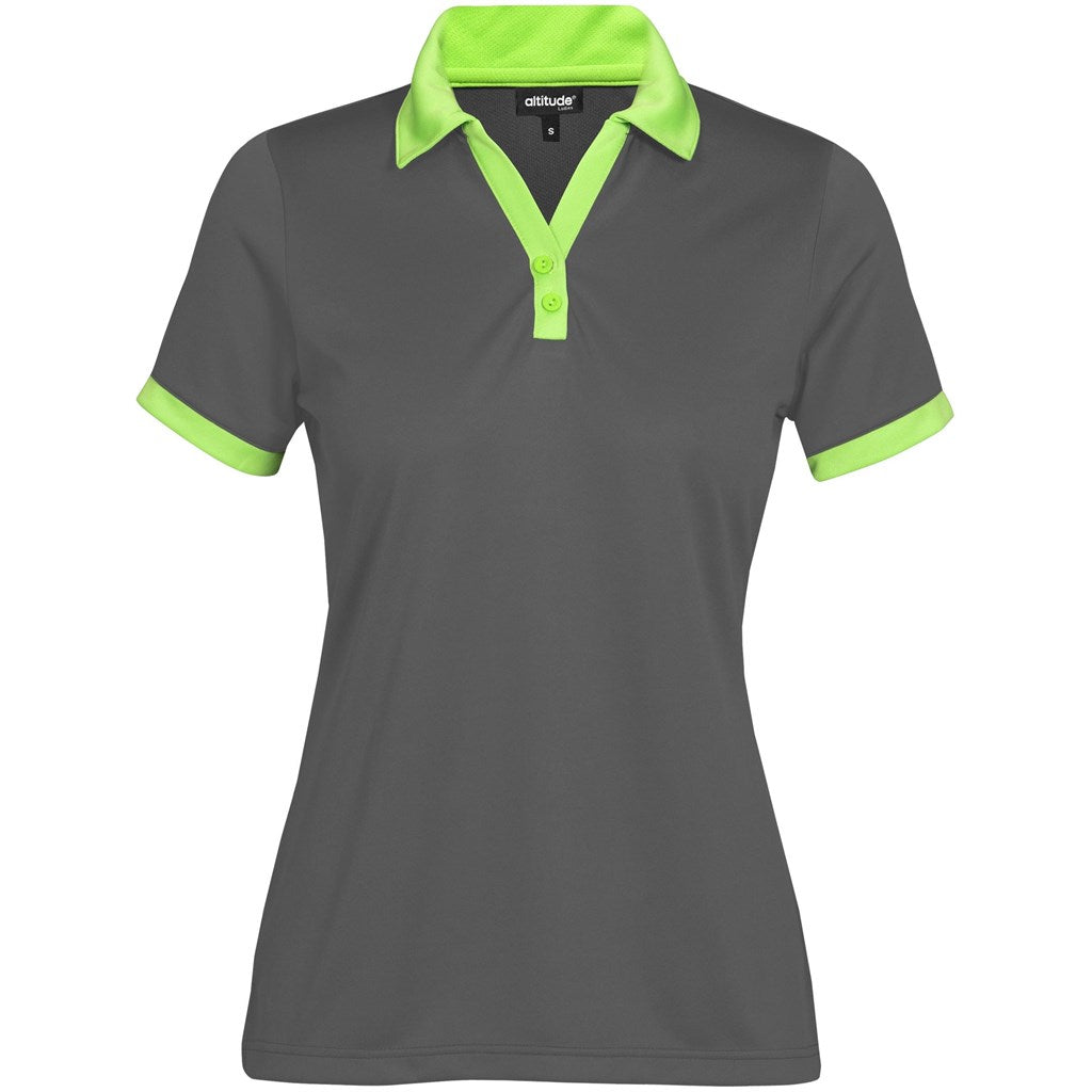 Ladies Bridgewater Golf Shirt - Lime LIME