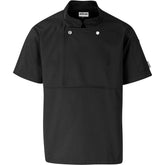 Unisex Short Sleeve Cannes Utility Top BLACK