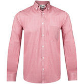 Mens Long Sleeve Edinburgh Shirt - Red RED
