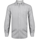 Mens Long Sleeve Earl Shirt - Grey GREY