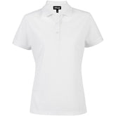 Ladies Exhibit Golf Shirt WHITE