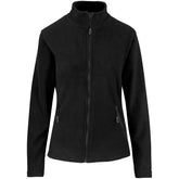 Ladies Oslo Micro Fleece Jacket BLACK