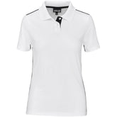 Ladies Galway Golf Shirt - White WHITE