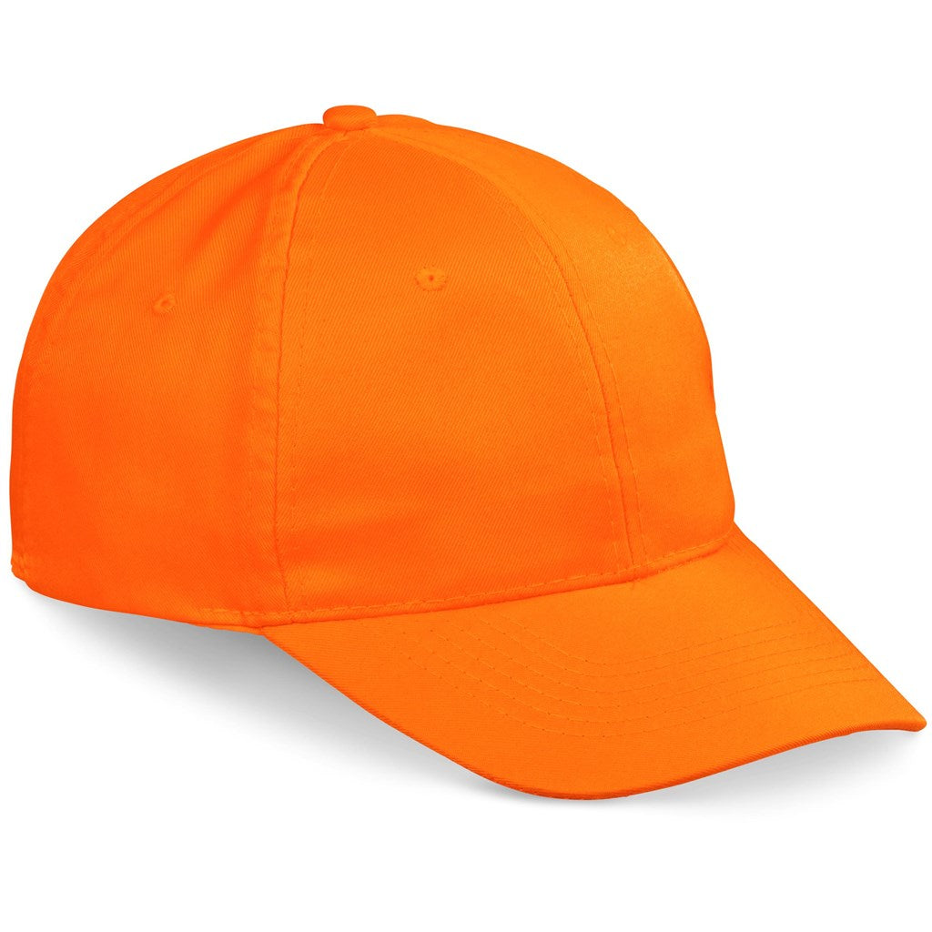 Jozi Cap - 6 Panel ORANGE