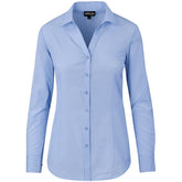 Ladies Long Sleeve Northampton Shirt SKY BLUE