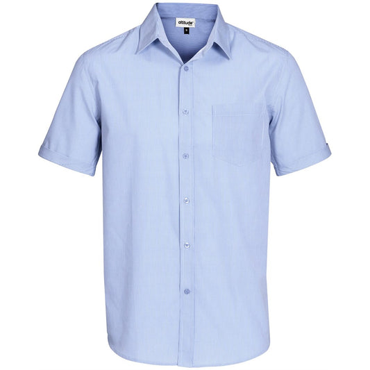 Mens Short Sleeve Northampton Shirt SKY BLUE