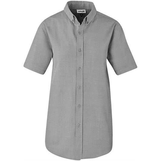 Mens Short Sleeve Nottingham Shirt GREY