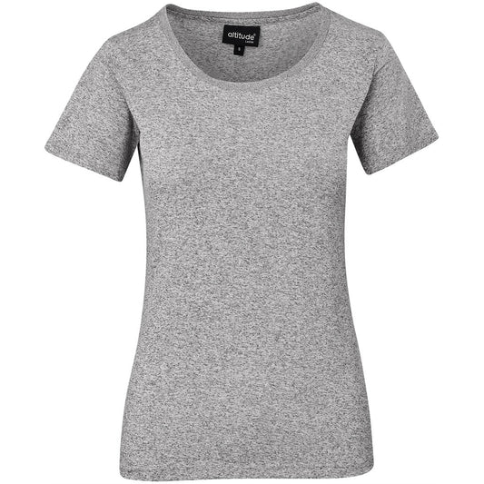 Ladies Oregon Melange T-Shirt GREY