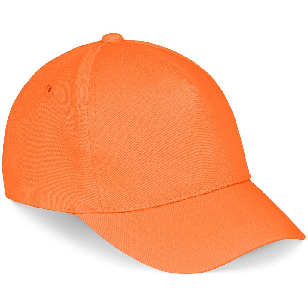 Piccolo Kids Cap - 5 Panel ORANGE
