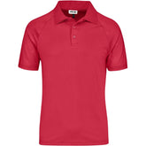 Mens Santorini Golf Shirt - Red RED