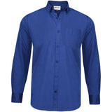 Mens Long Sleeve Viscount Shirt - Royal Blue ROYAL BLUE