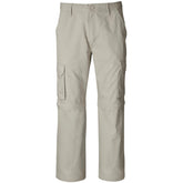 Mens Cargo Zip Off Pants STONE