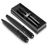 Alex Varga Galexia Ball Pen & Rollerball Set BLACK