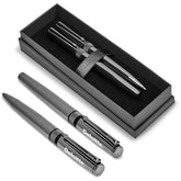 Alex Varga Phenom Ball Pen & Rollerball Set GUN METAL
