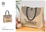 Okiyo Kashira Jute Tote