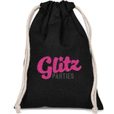 Altitude Allsorts Mini Cotton Drawstring Pouch Default Title BLACK