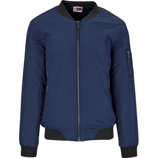 Mens Crusader Bomber Jacket - Navy NAVY