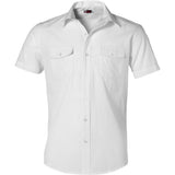 Mens Short Sleeve Bayport Shirt - White WHITE