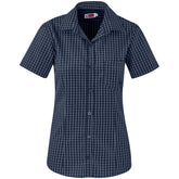 Ladies Short Sleeve Aston Shirt NAVY