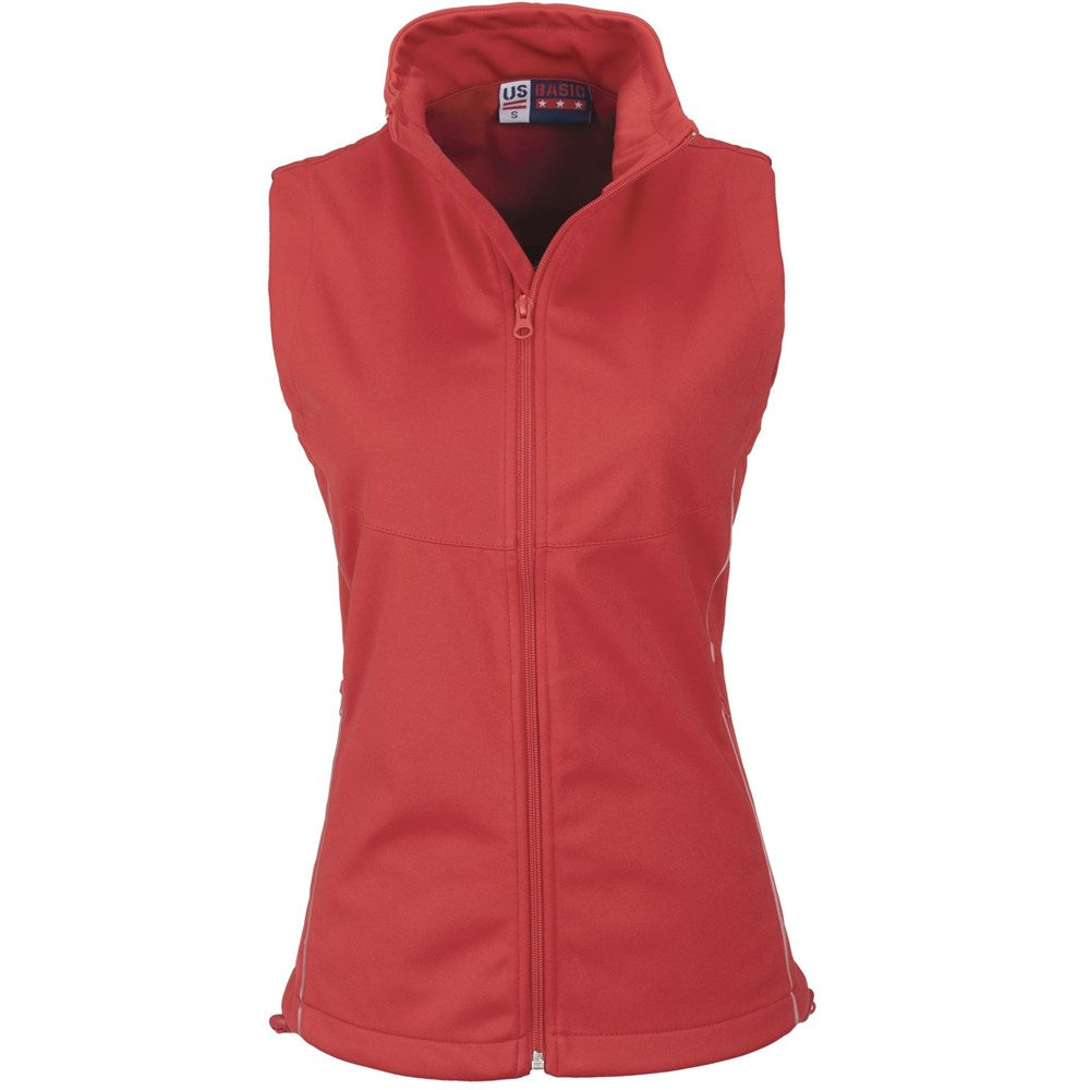 Ladies Cromwell Softshell Bodywarmer - Red RED