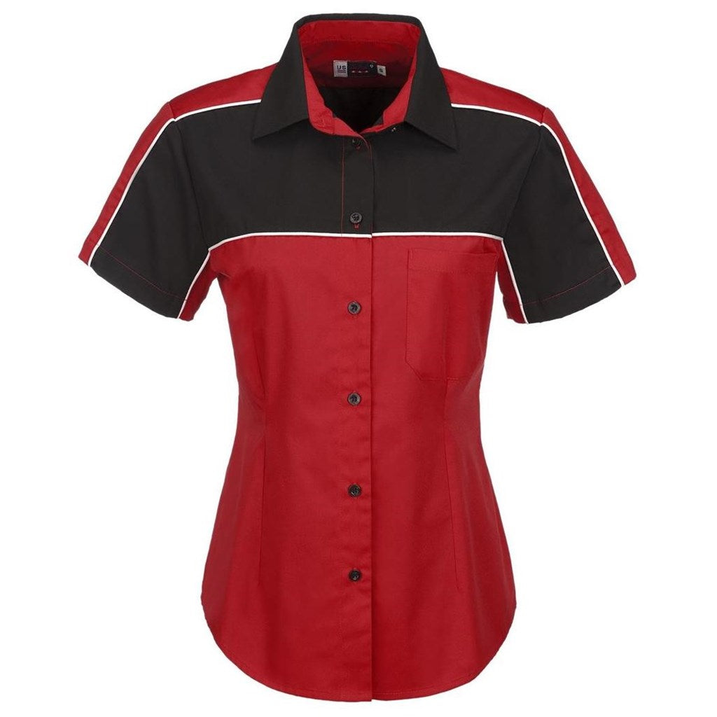 Ladies Daytona Pitt Shirt - Red RED