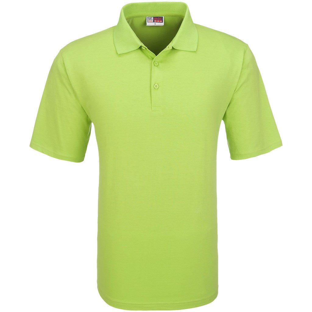 Mens Cardinal Golf Shirt - Lime LIME