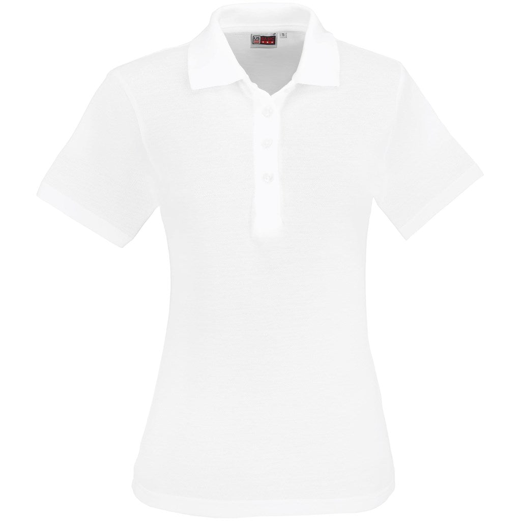 Ladies Elemental Golf Shirt - White WHITE