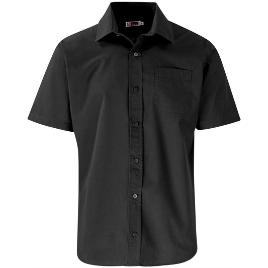 Mens Short Sleeve Kensington Shirt BLACK