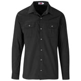 Longsleeve Bush Shirt Mens Black