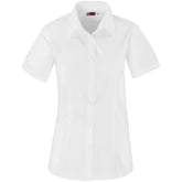 Ladies Short Sleeve Milano Shirt WHITE