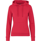 Ladies Omega Hooded Sweater RED