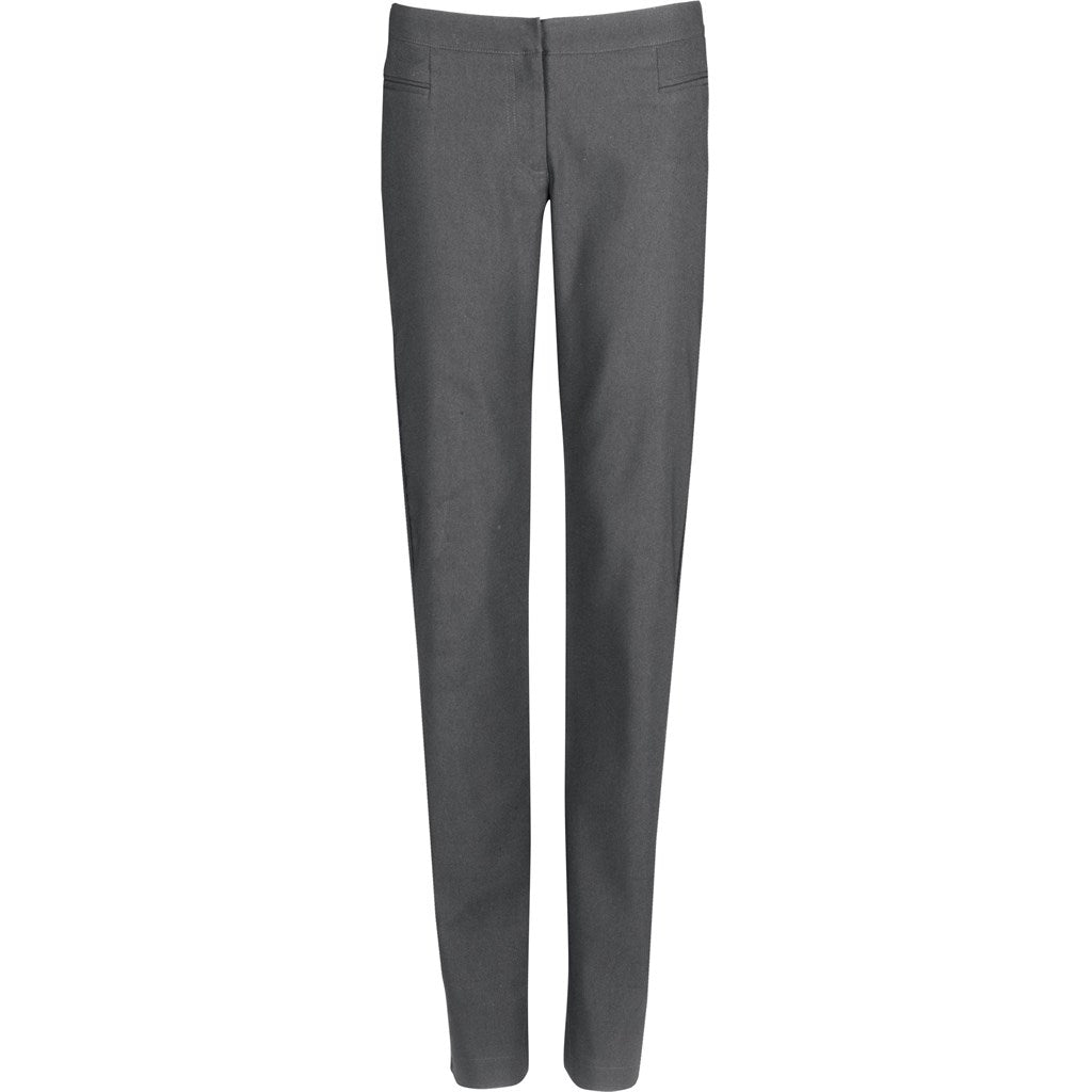 Ladies Cambridge Flat Front Pants - Grey GREY