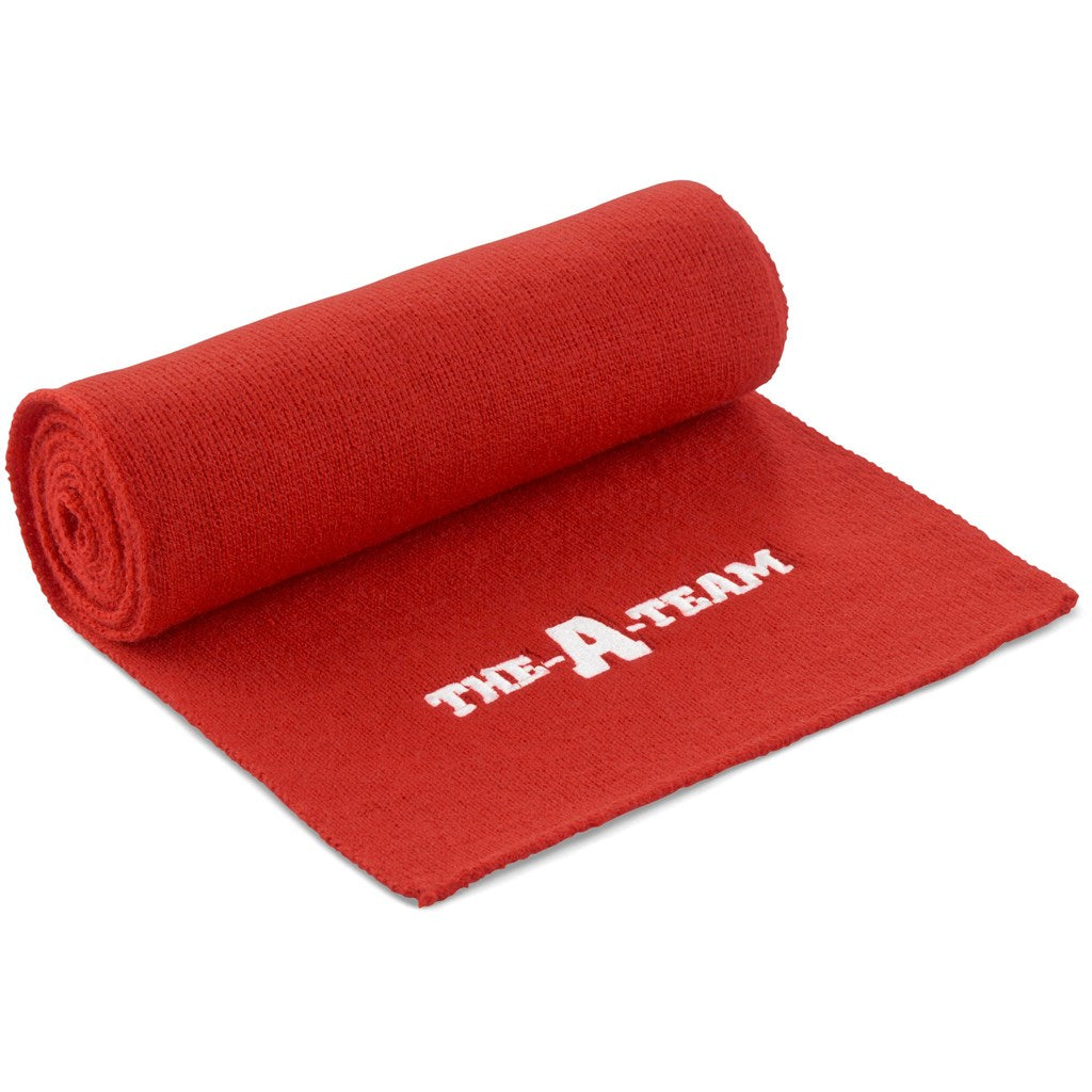 Team Acrylic Scarf RED