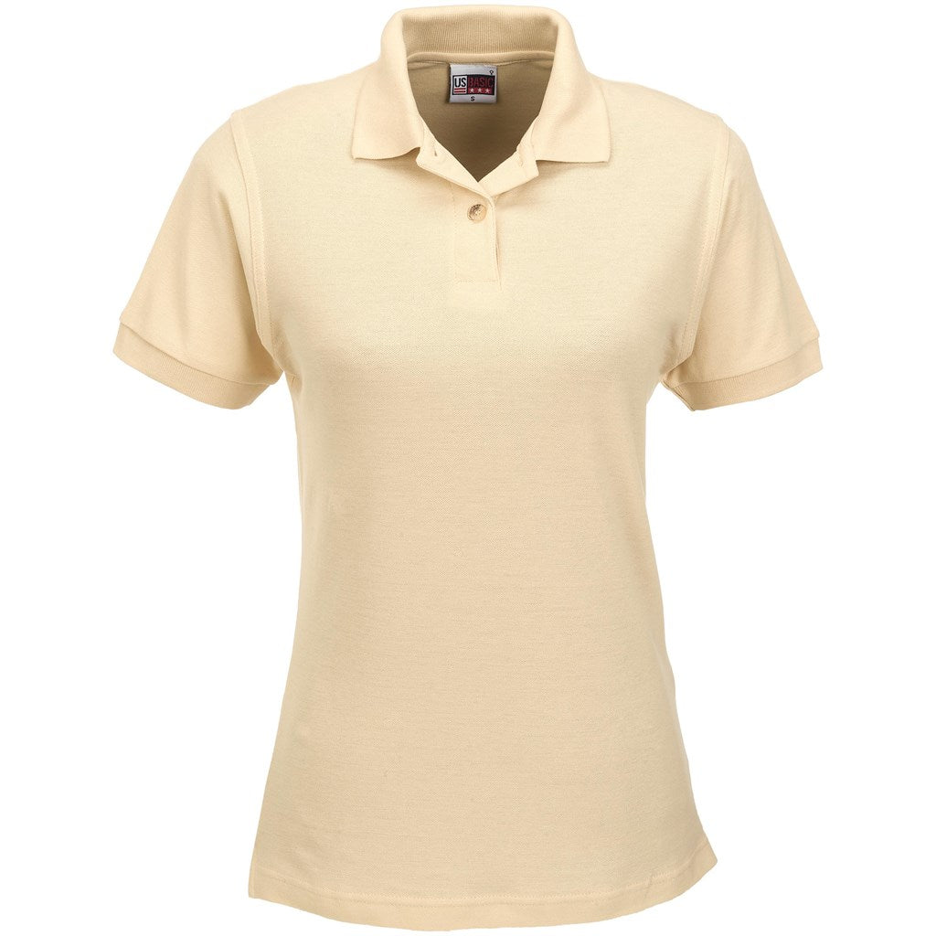 Ladies Boston Golf Shirt - Khaki KHAKI